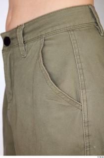 Quisha casual dressed lower body olive green cargo pants 0008.jpg